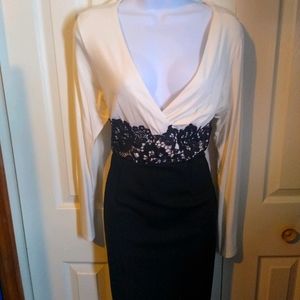 Black and white midi